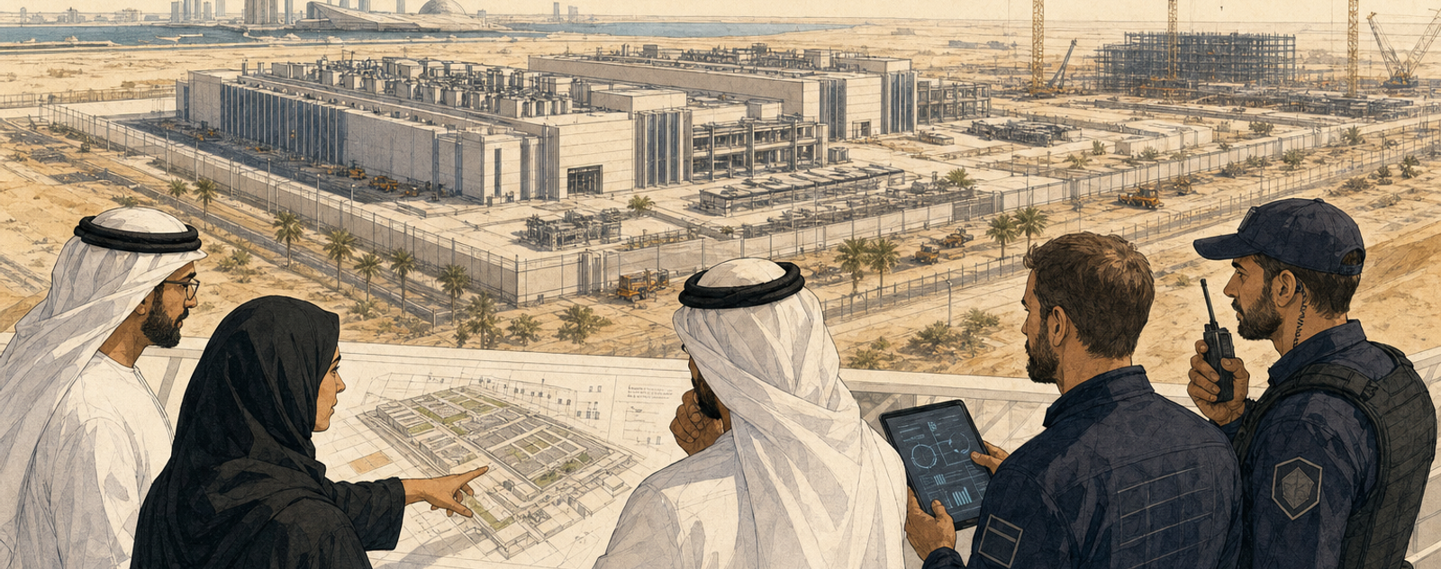 Editorial illustration for The Emirates Intelligencer
